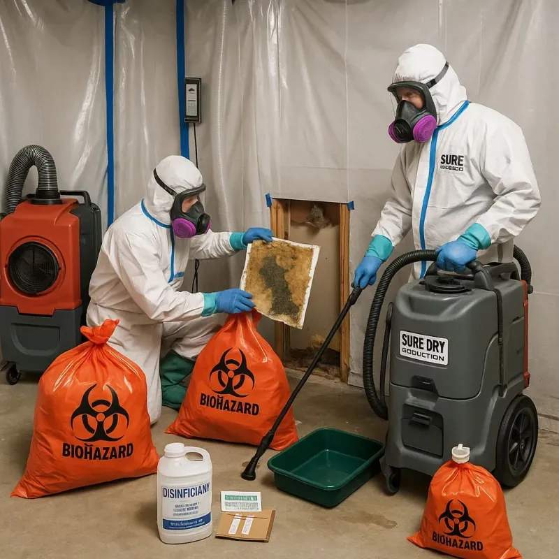 Contaminated Water Handling Protocols process in Duxbury, MA