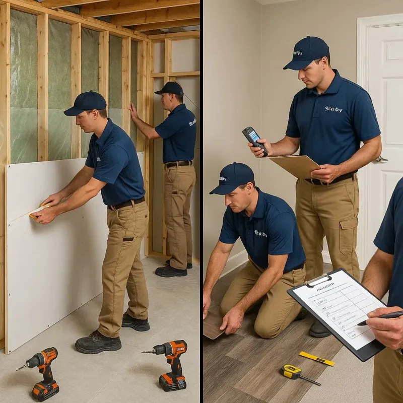 Repairs and Reconstruction process in Duxbury, MA